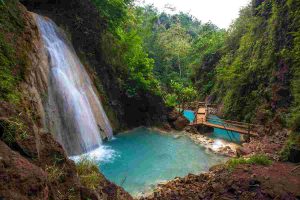 Air Terjun Kedung Pedut wisata alam di Jogja