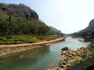 sungai oyo wisata alam di Jogja